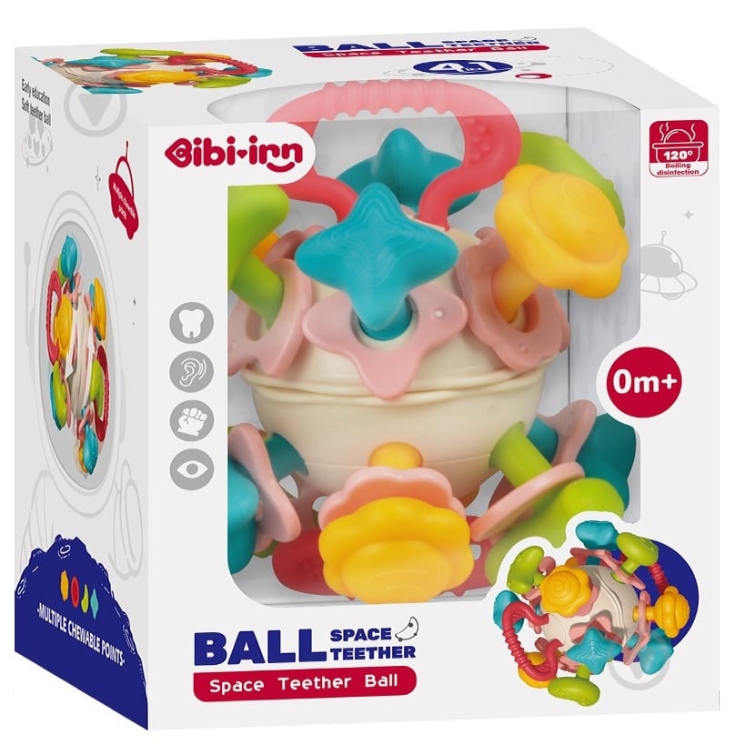 Игрушка-прорезыватель BIBI-INN Шар - фото 1