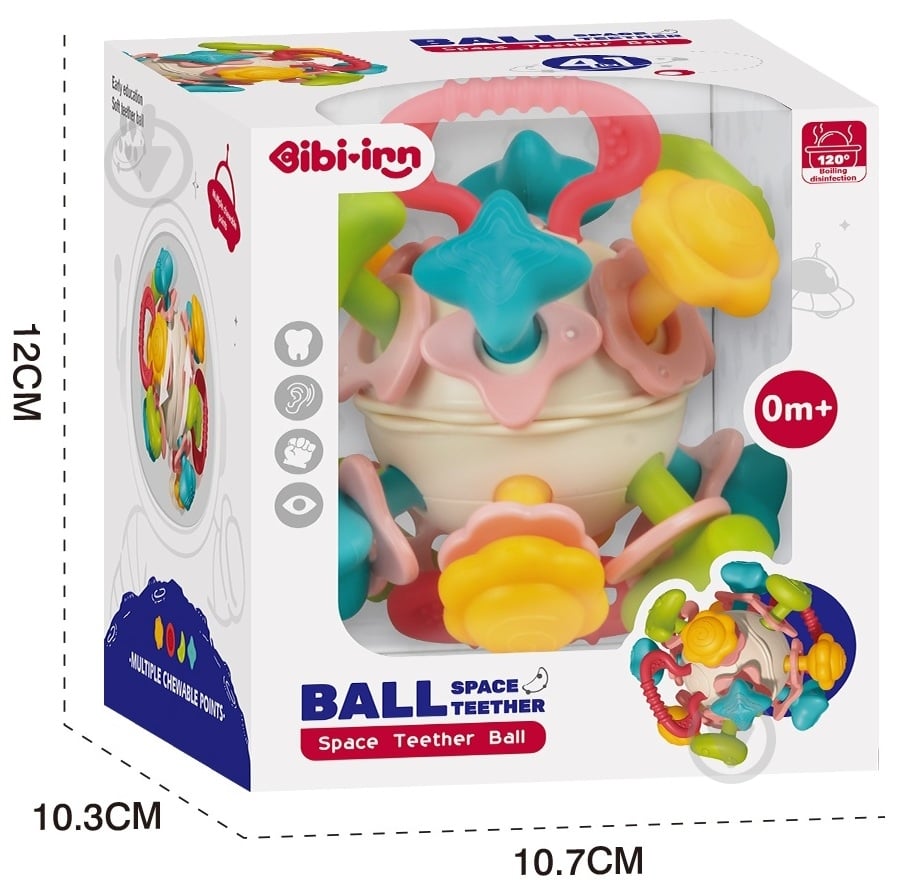 Игрушка-прорезыватель BIBI-INN Шар - фото 2