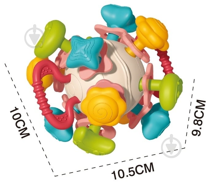 Игрушка-прорезыватель BIBI-INN Шар - фото 5