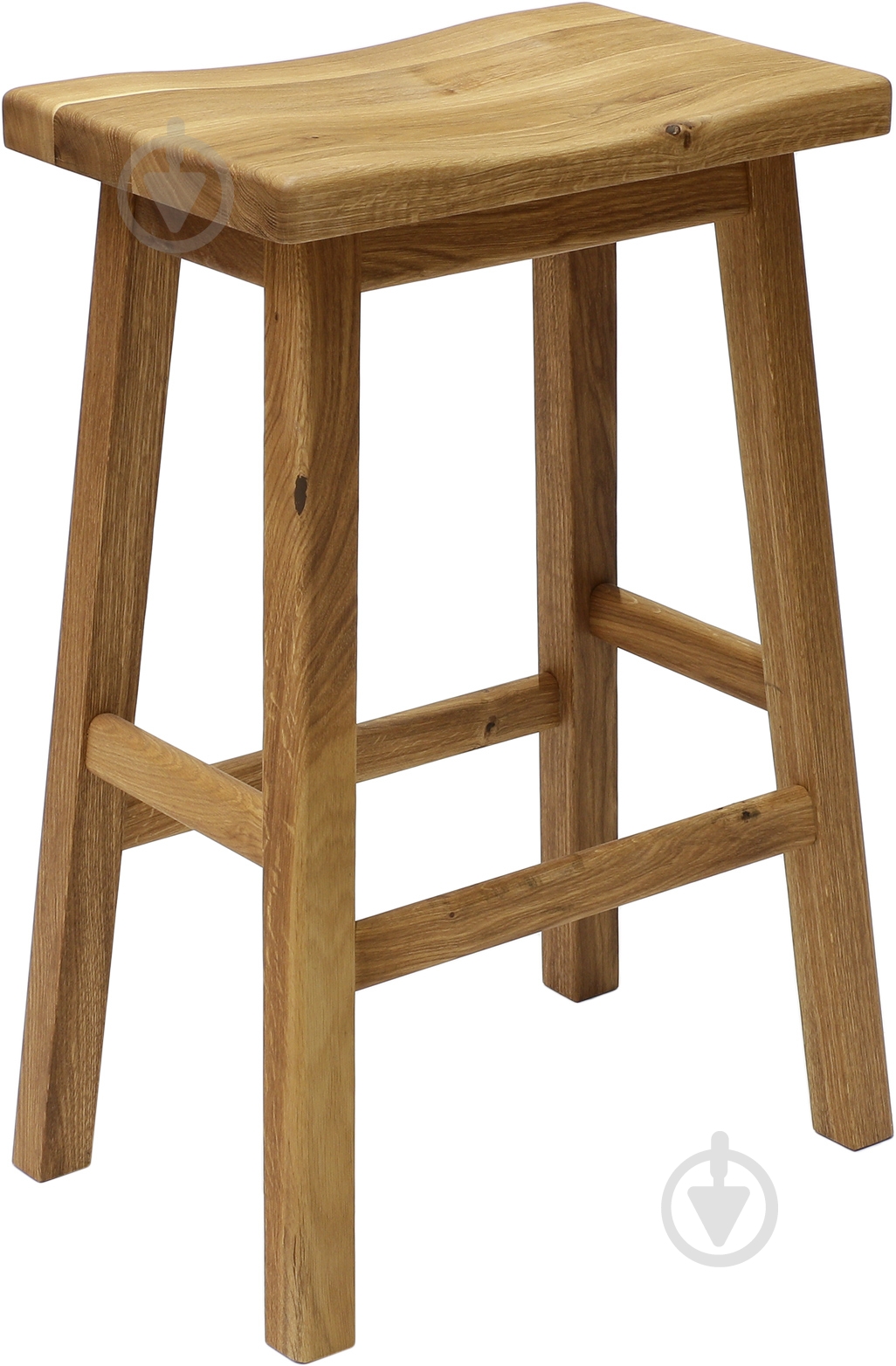 Табурет РПМК Волна коричневый / дуб - фото 1