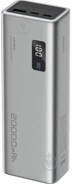 Повербанк CUKTECH PB200P 20000 mAh grey (1076230) - фото 1 Повербанк CUKTECH PB200P 20000 mAh grey (1076230) - фото 1