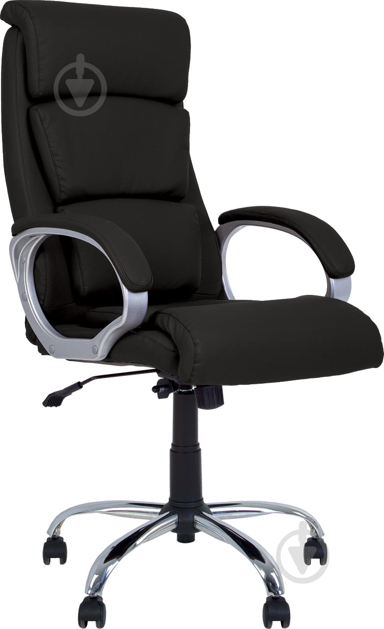 Крісло Nowy Styl DELTA ANYFIX CHR68 RD001 чорний - фото 1 Крісло Nowy Styl DELTA ANYFIX CHR68 RD001 чорний - фото 1