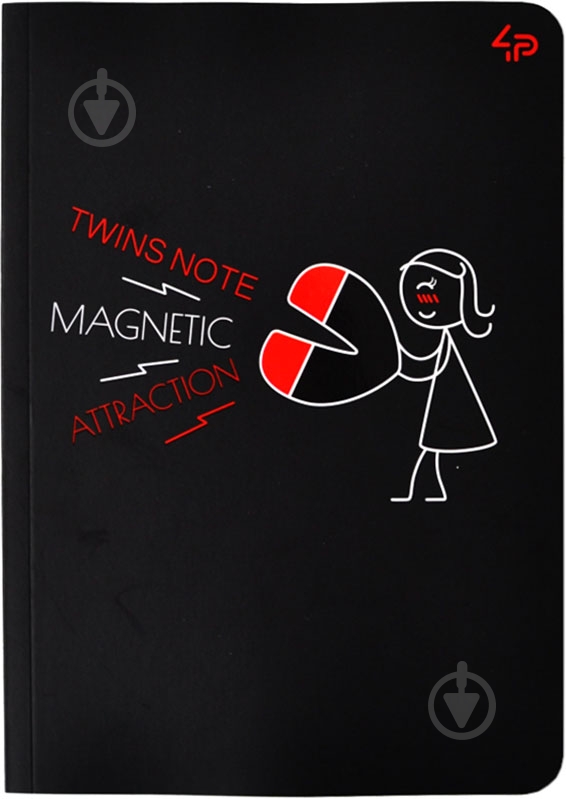 Блокнот Twins series attracted А6 40 лист. Profiplan - фото 1