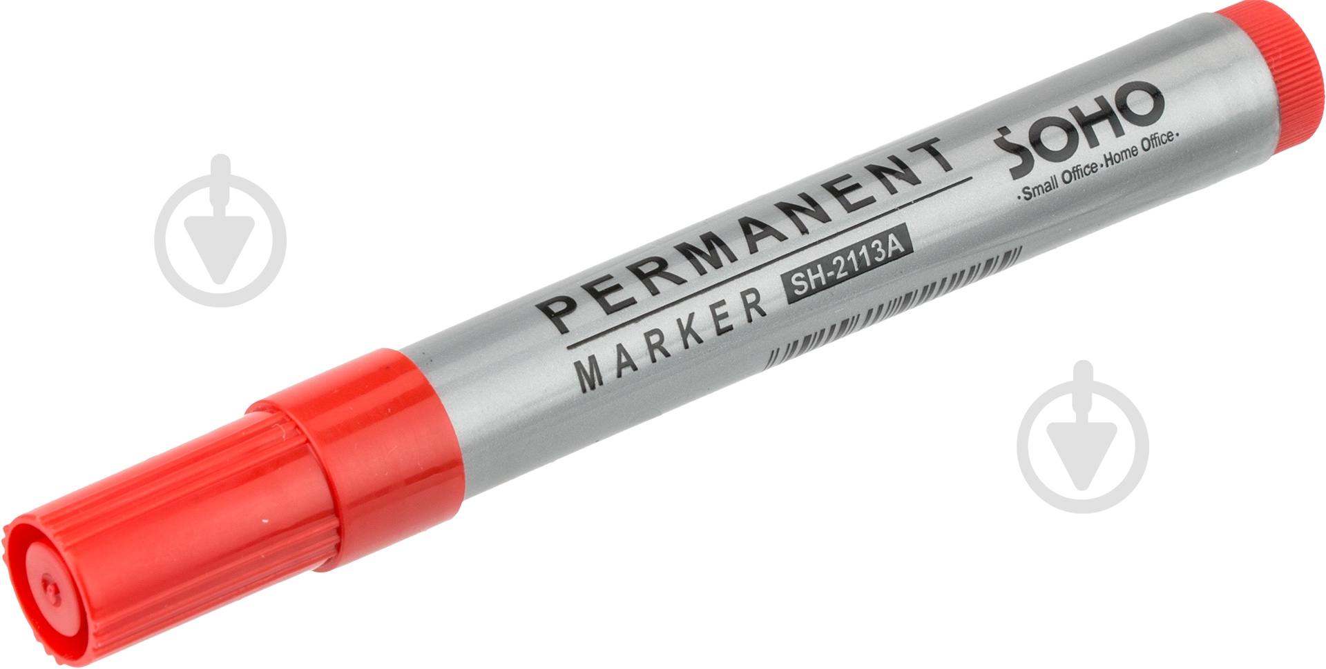 Маркер перманентный Soho 2 мм красный - фото 2