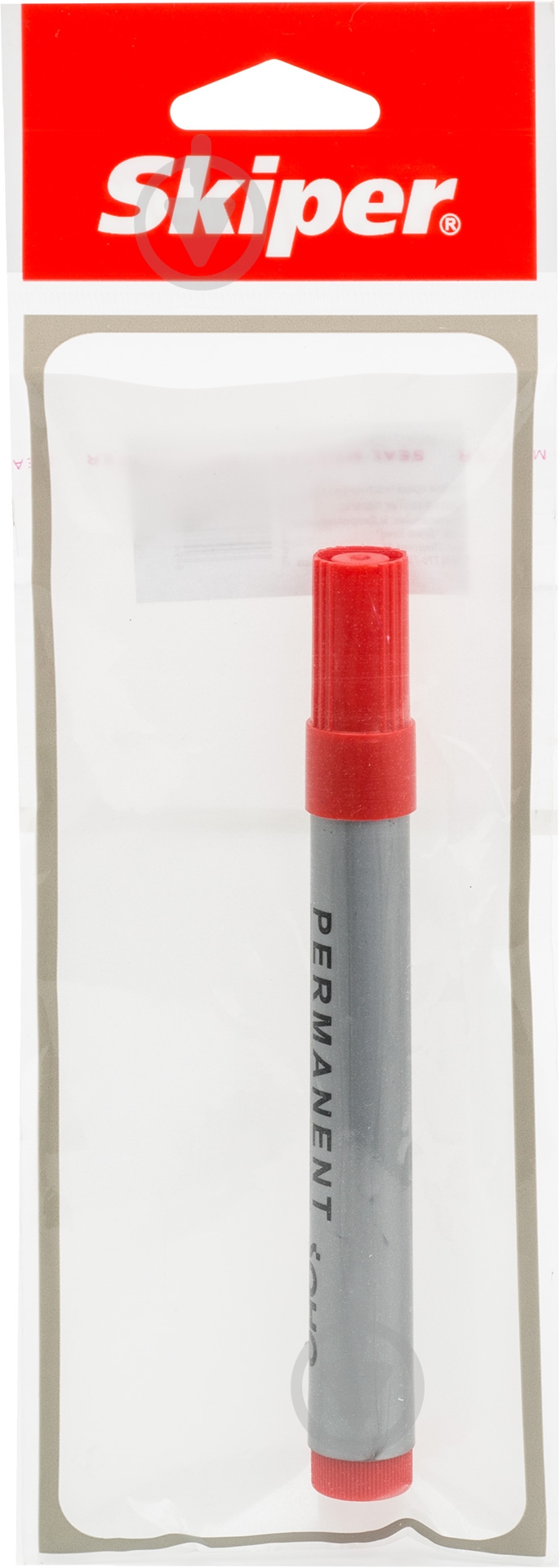 Маркер перманентный Soho 2 мм красный - фото 3