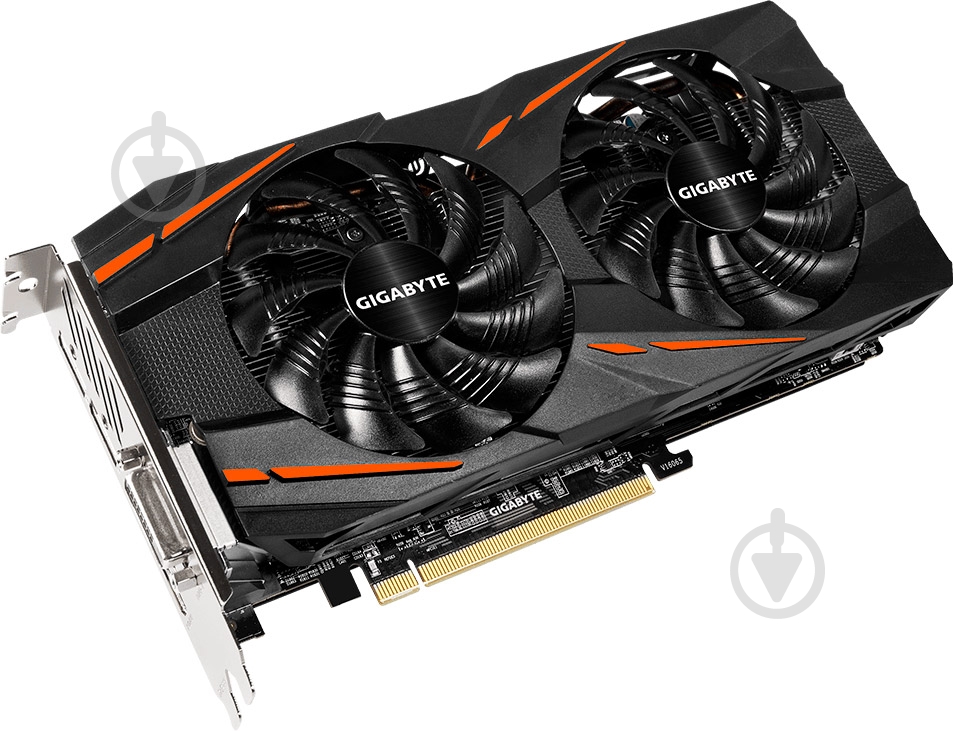 Видеокарта Gigabyte Radeon RX 580 4GB GDDR5 256bit (GV-RX580GAMING-4GD) - фото 2 Видеокарта Gigabyte Radeon RX 580 4GB GDDR5 256bit (GV-RX580GAMING-4GD) - фото 2