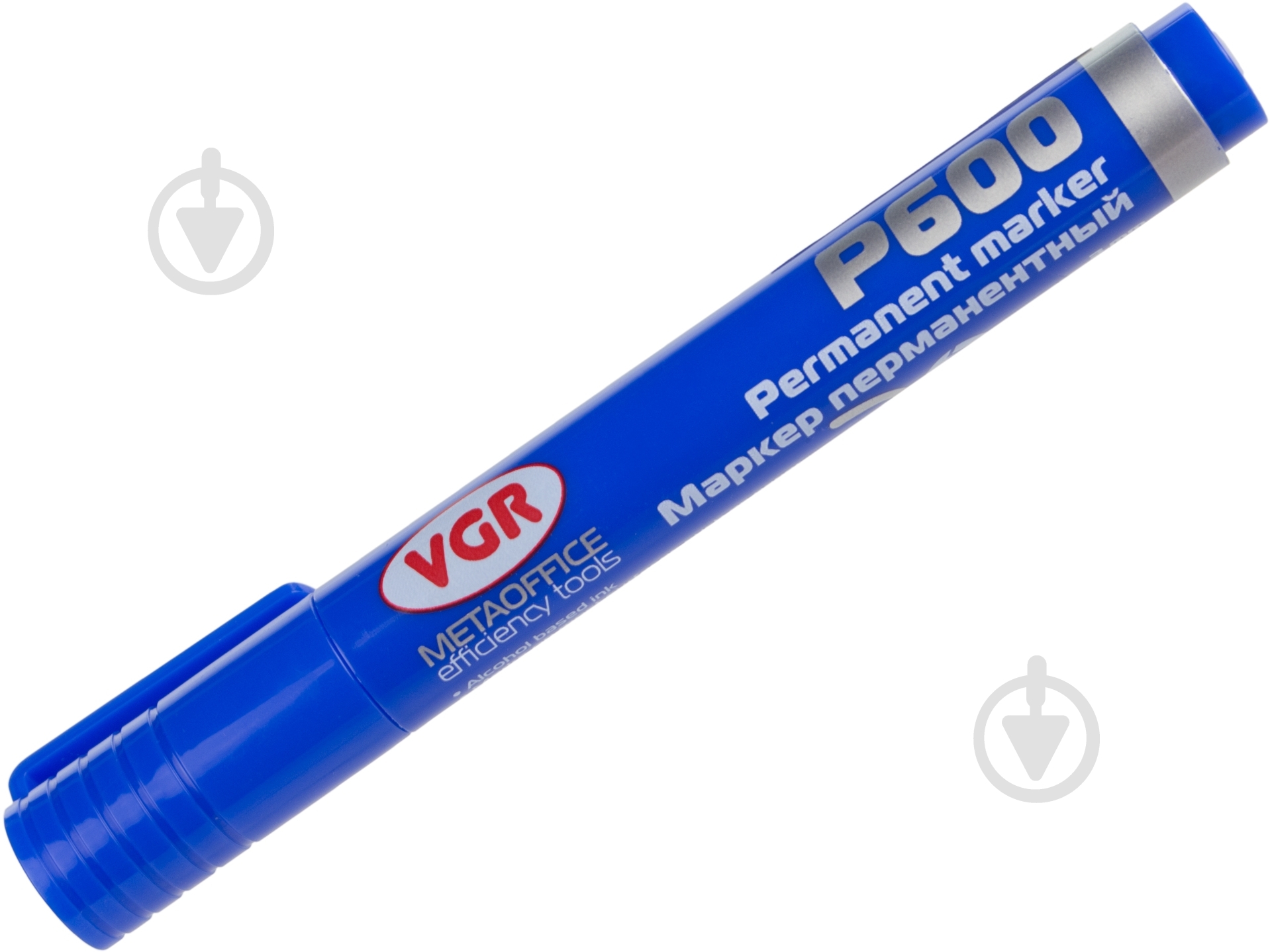 Маркер перманентный VGR P600 2.5 мм синий - фото 2 Маркер перманентный VGR P600 2.5 мм синий - фото 2