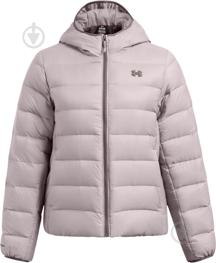 Пуховик жіночий зимовий Under Armour LEGEND DOWN HOODED JACKET 1385852-015 р.XS бузковий - фото 7