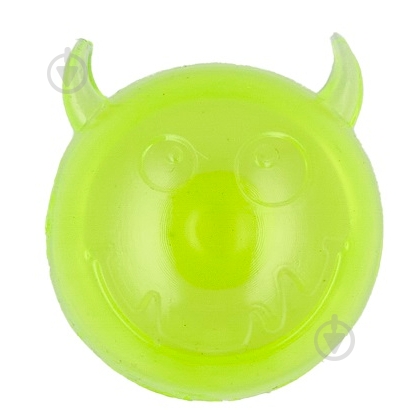 Мяч AnimAll Чертик с пищалкой 45 мм желтый (182656) - фото 1 Мяч AnimAll Чертик с пищалкой 45 мм желтый (182656) - фото 1