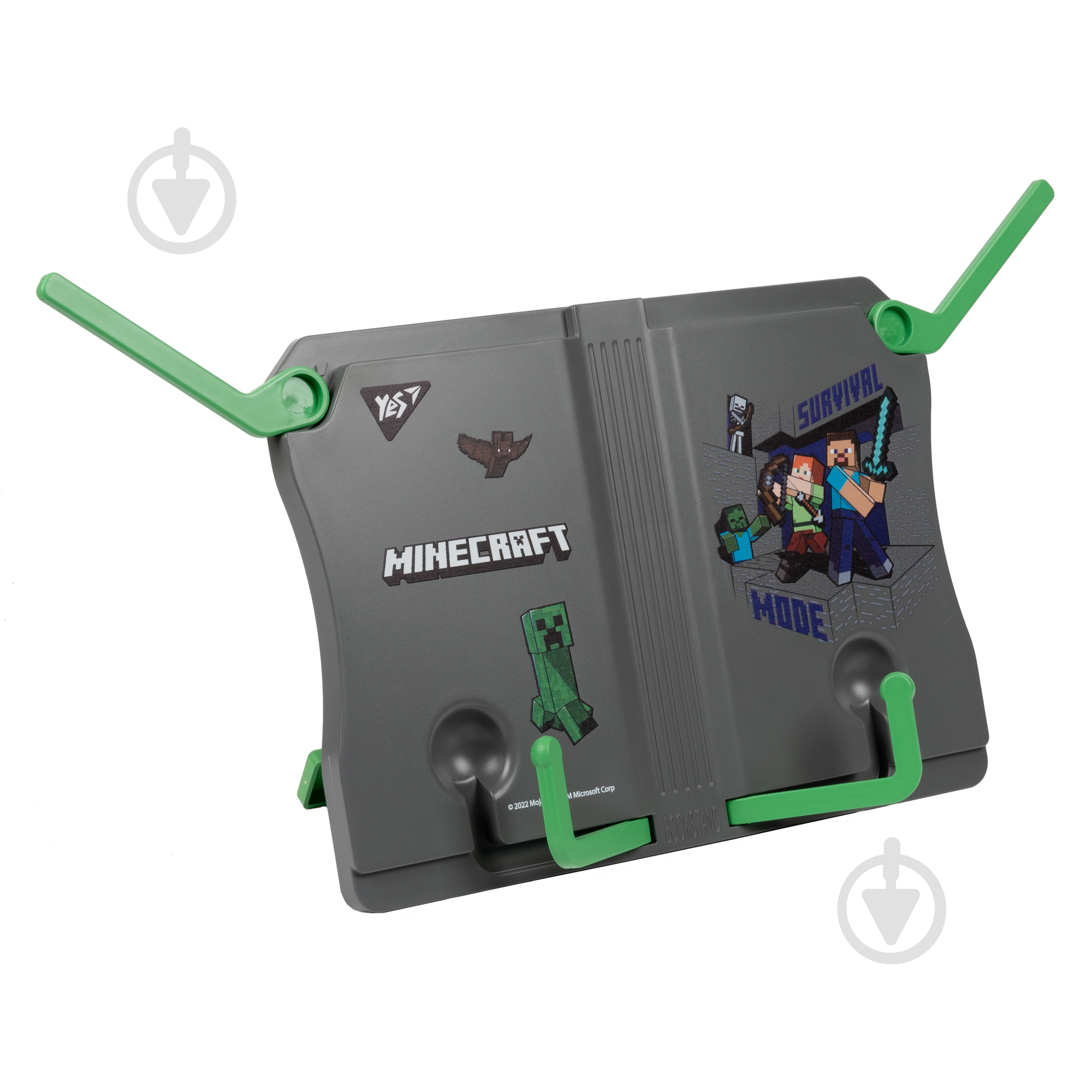 Подставка для книг Minecraft А4 пластик YES - фото 1