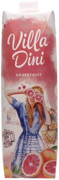 Сок Villa Dini Грейпфрутовый 1л - фото 1 Сок Villa Dini Грейпфрутовый 1л - фото 1