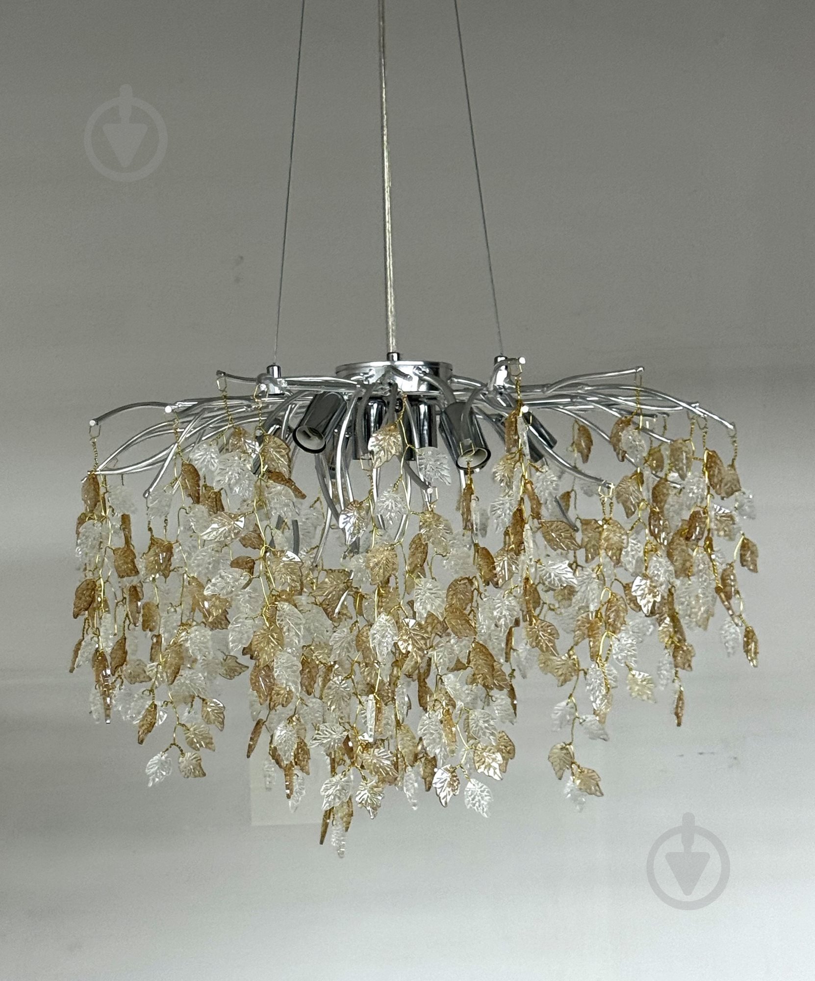 Люстра підвісна Sirius Willow E14 золотий WM-7008 - фото 1