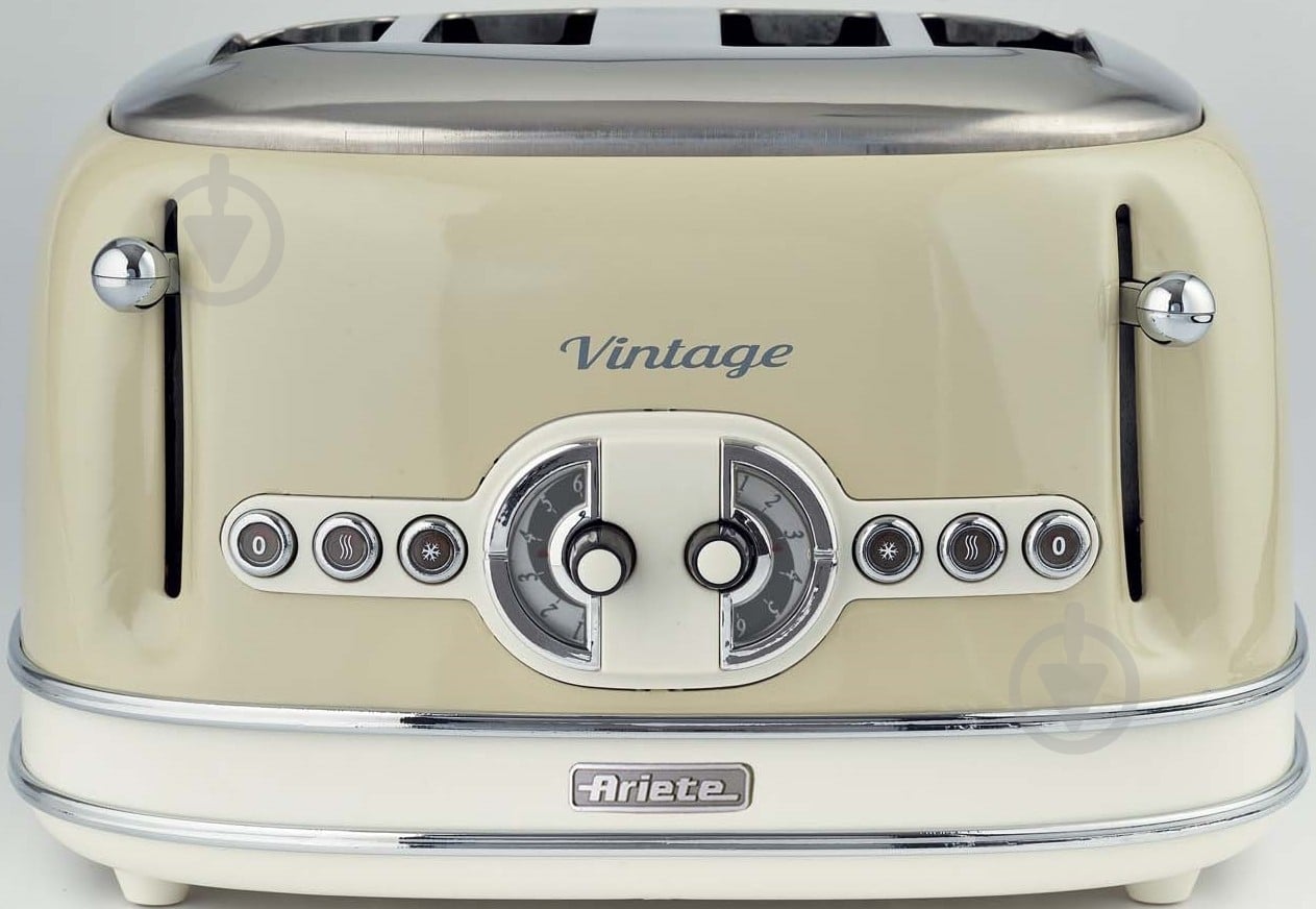 Тостер Ariete Vintage 156 BG (00C015603AR0) - фото 2 Тостер Ariete Vintage 156 BG (00C015603AR0) - фото 2