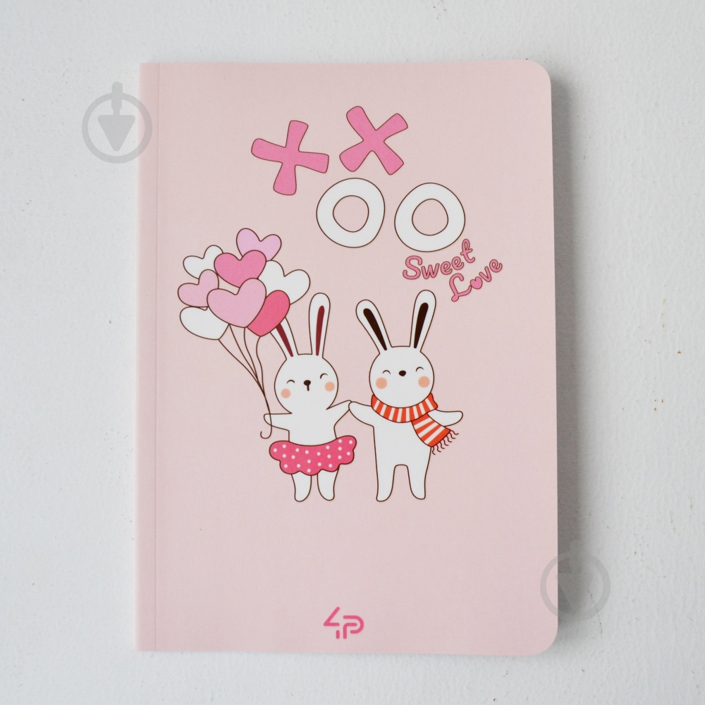 Блокнот Sweet love note rebbits А5 40 лист. Profiplan - фото 2
