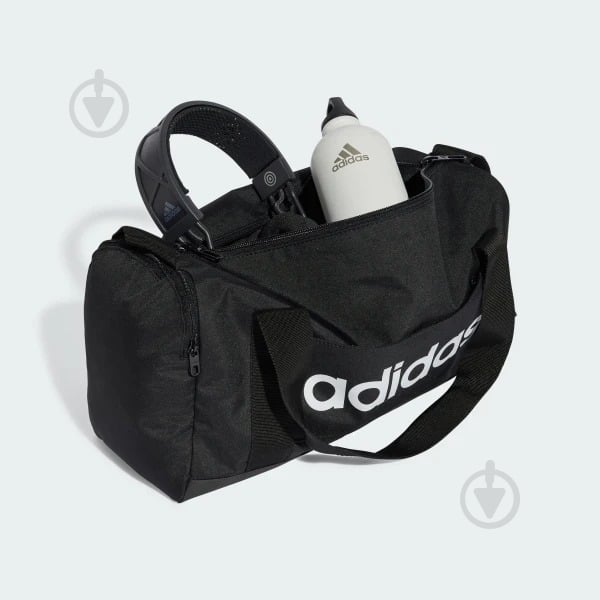 Сумка Adidas LINEAR DUFF XS JE8347 12,5 л черный - фото 5 Сумка Adidas LINEAR DUFF XS JE8347 12,5 л черный - фото 5