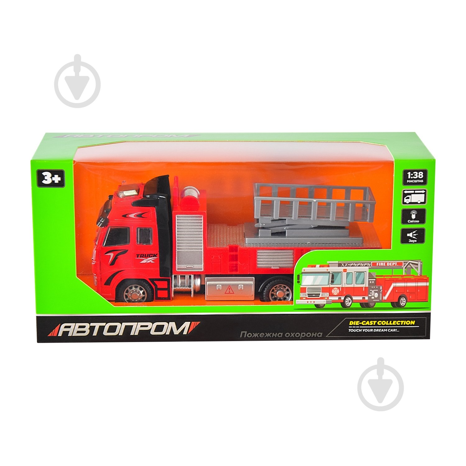 Машинка Автопром 1:38 AP7513B AP7513B - фото 4