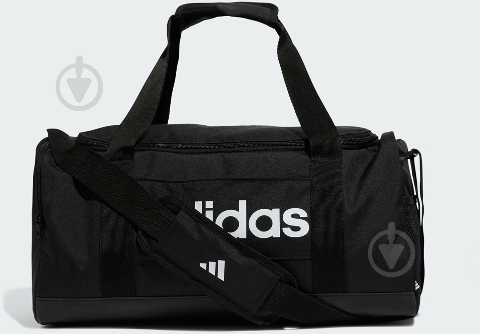 Сумка Adidas LINEAR DUFFEL S JE8343 24 л чорний - фото 1