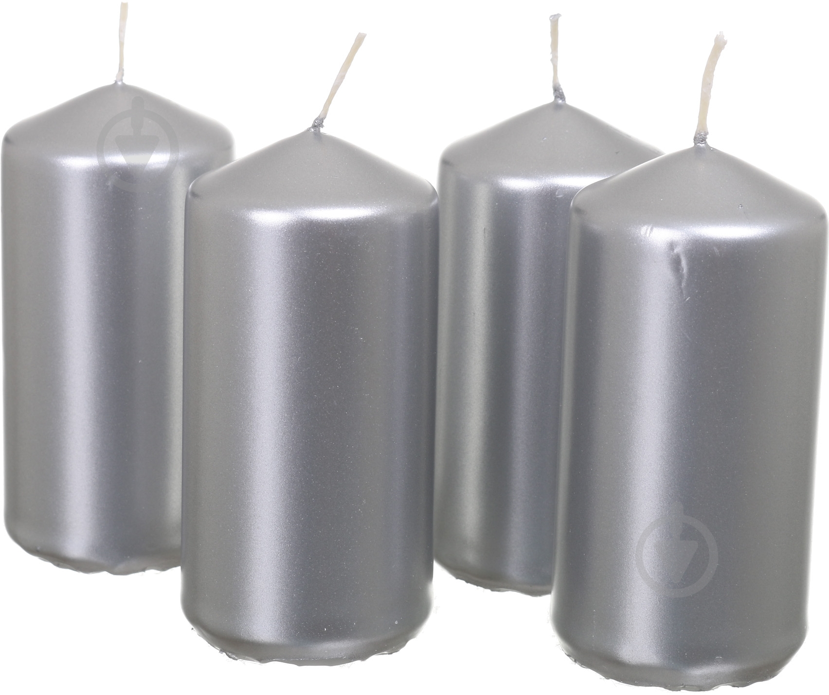 Набор свечей серебряных 4 шт. Pako-If - фото 1