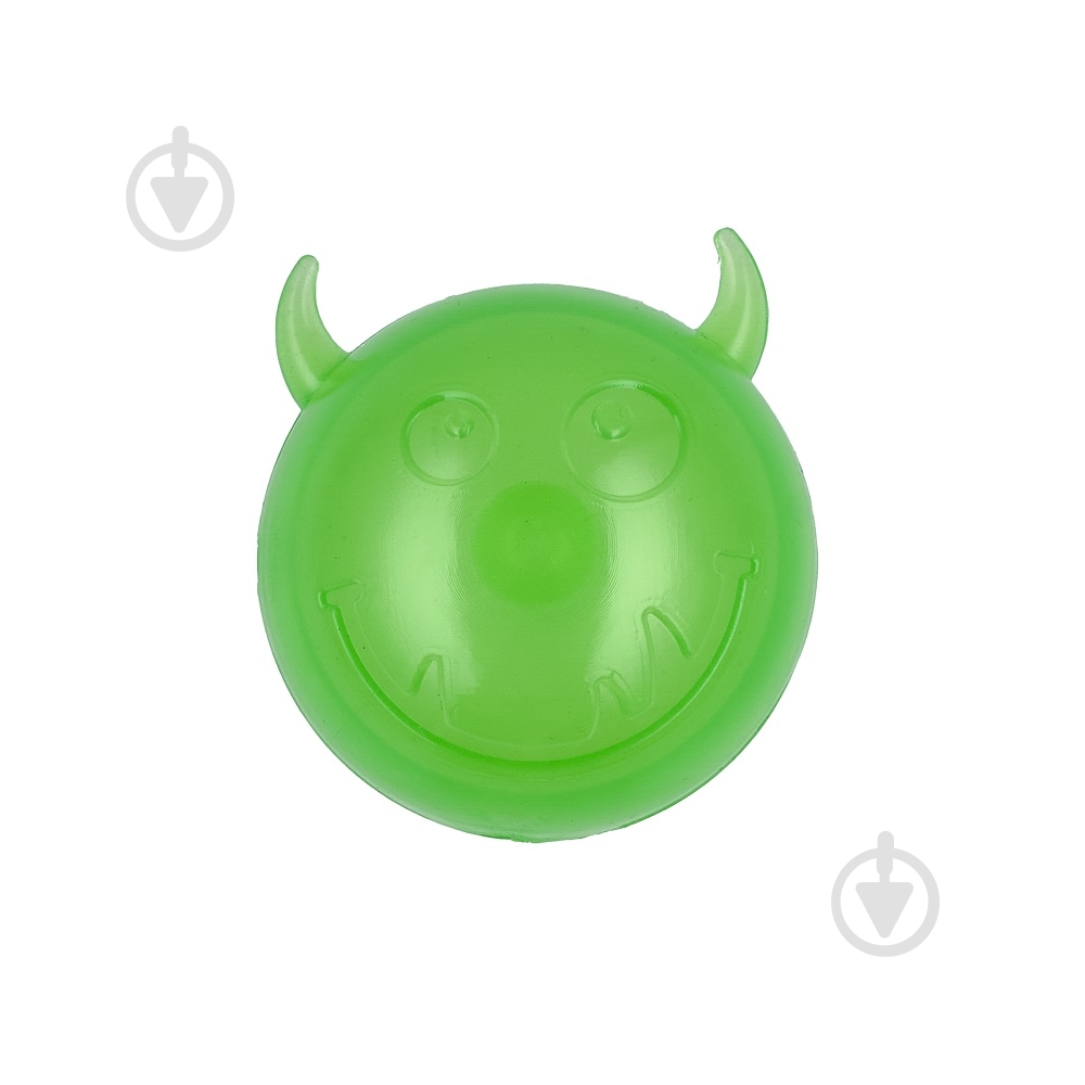 Мяч AnimAll Чертик с пищалкой 65 мм зеленый (182672) - фото 1 Мяч AnimAll Чертик с пищалкой 65 мм зеленый (182672) - фото 1