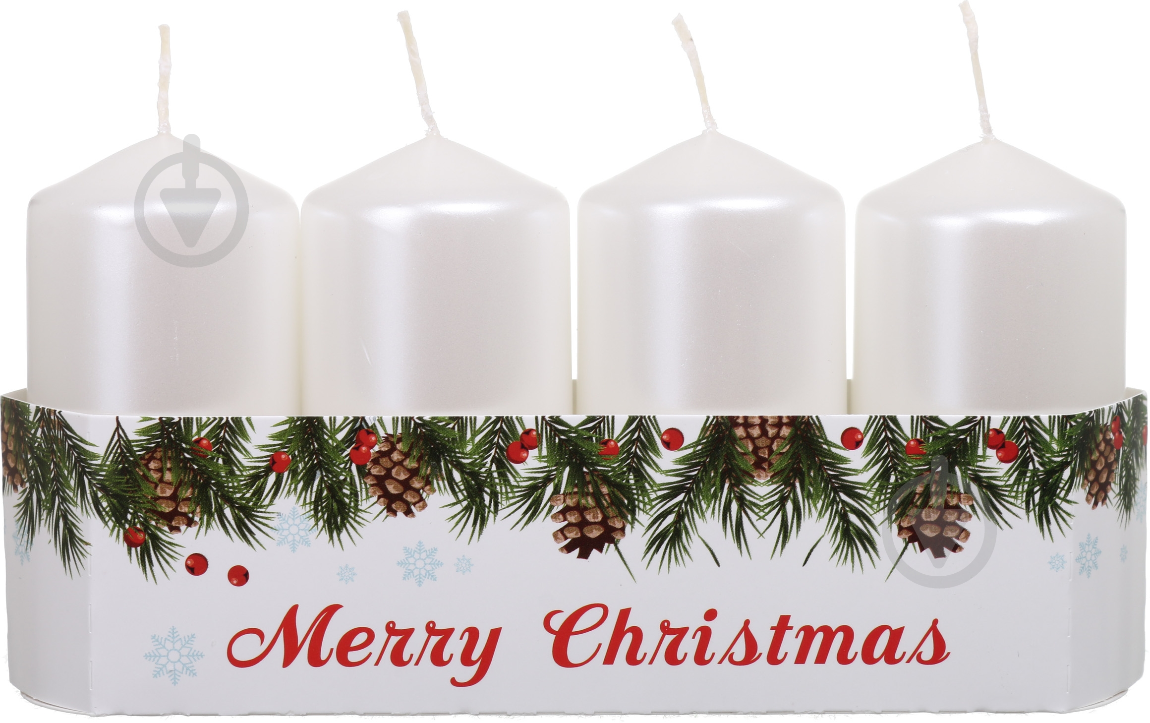 Набор свечей перламутровых 4 шт. Pako-If - фото 3 Набор свечей перламутровых 4 шт. Pako-If - фото 3