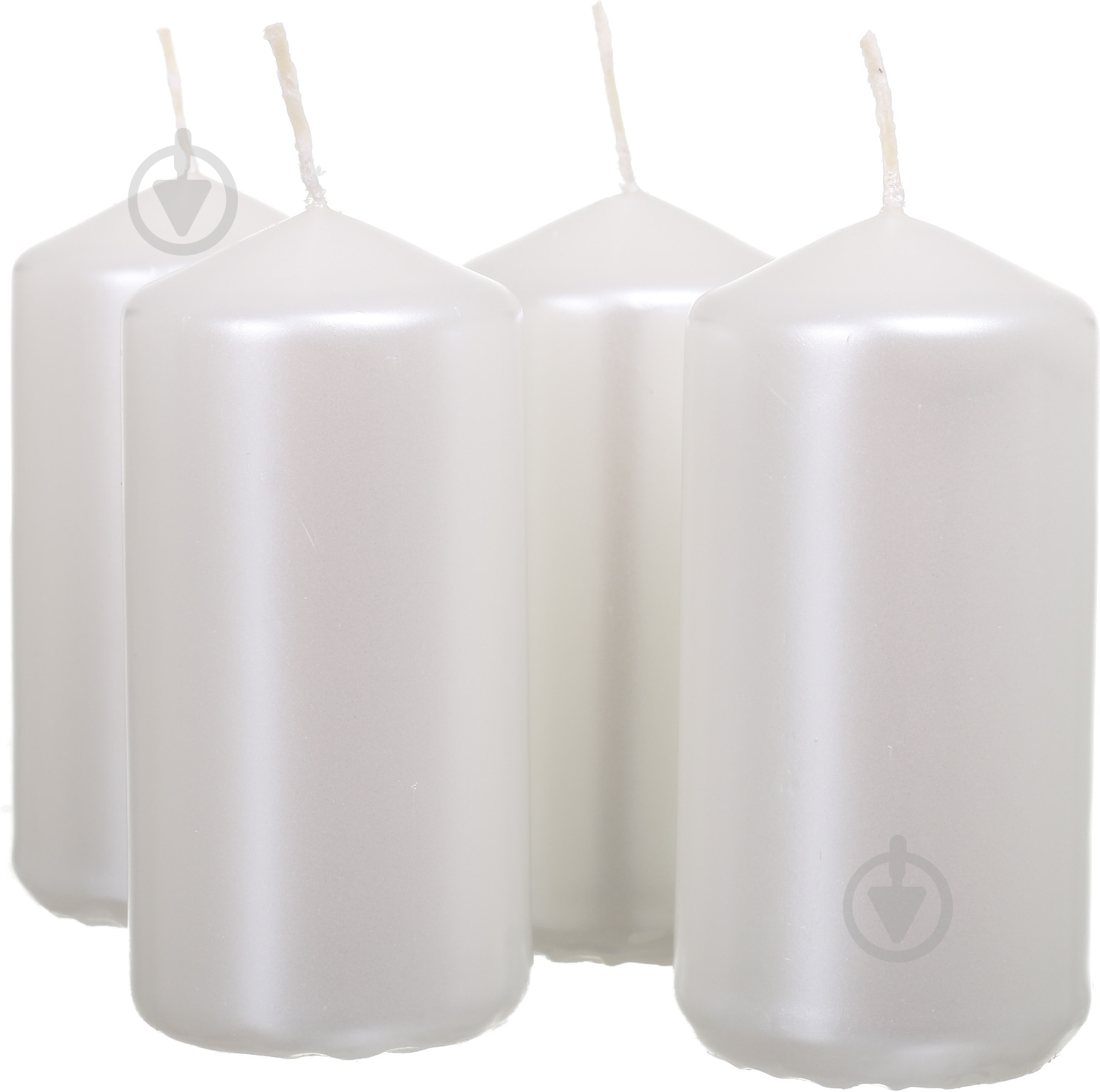 Набор свечей перламутровых 4 шт. Pako-If - фото 1 Набор свечей перламутровых 4 шт. Pako-If - фото 1