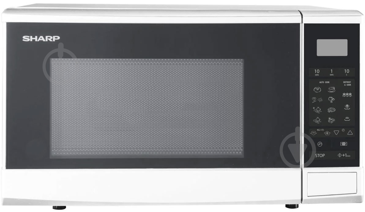 Микроволновая печь Sharp R270W соло - фото 1 Микроволновая печь Sharp R270W соло - фото 1