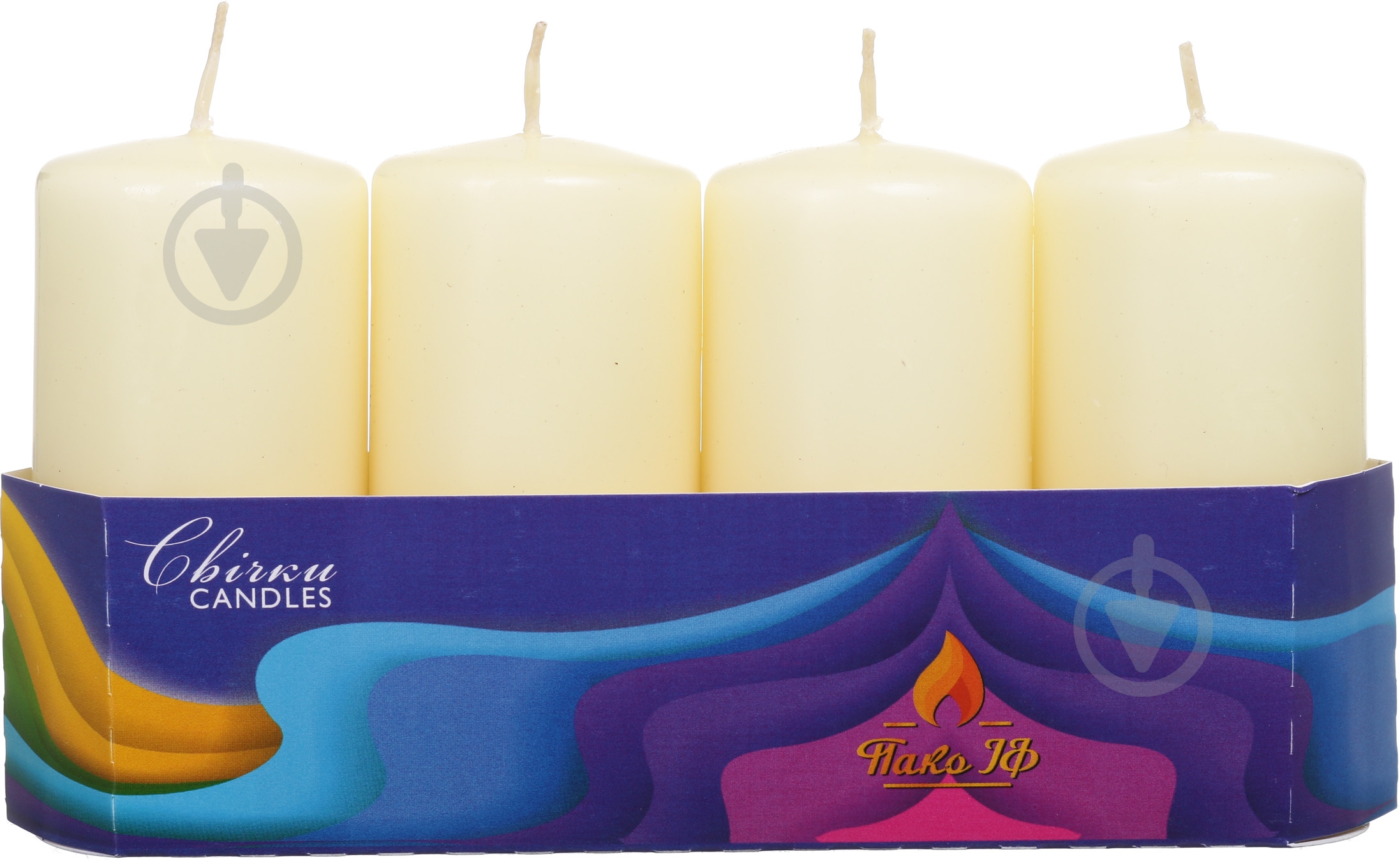 Набор свечей ванильных 4 шт Pako-If - фото 3