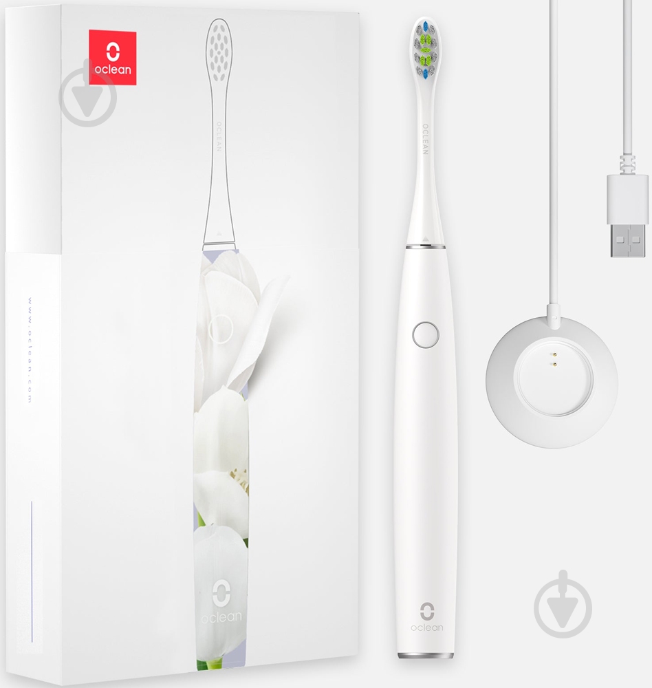 Зубна щітка Oclean Air 2 Electric Toothbrush White - фото 4 Зубна щітка Oclean Air 2 Electric Toothbrush White - фото 4