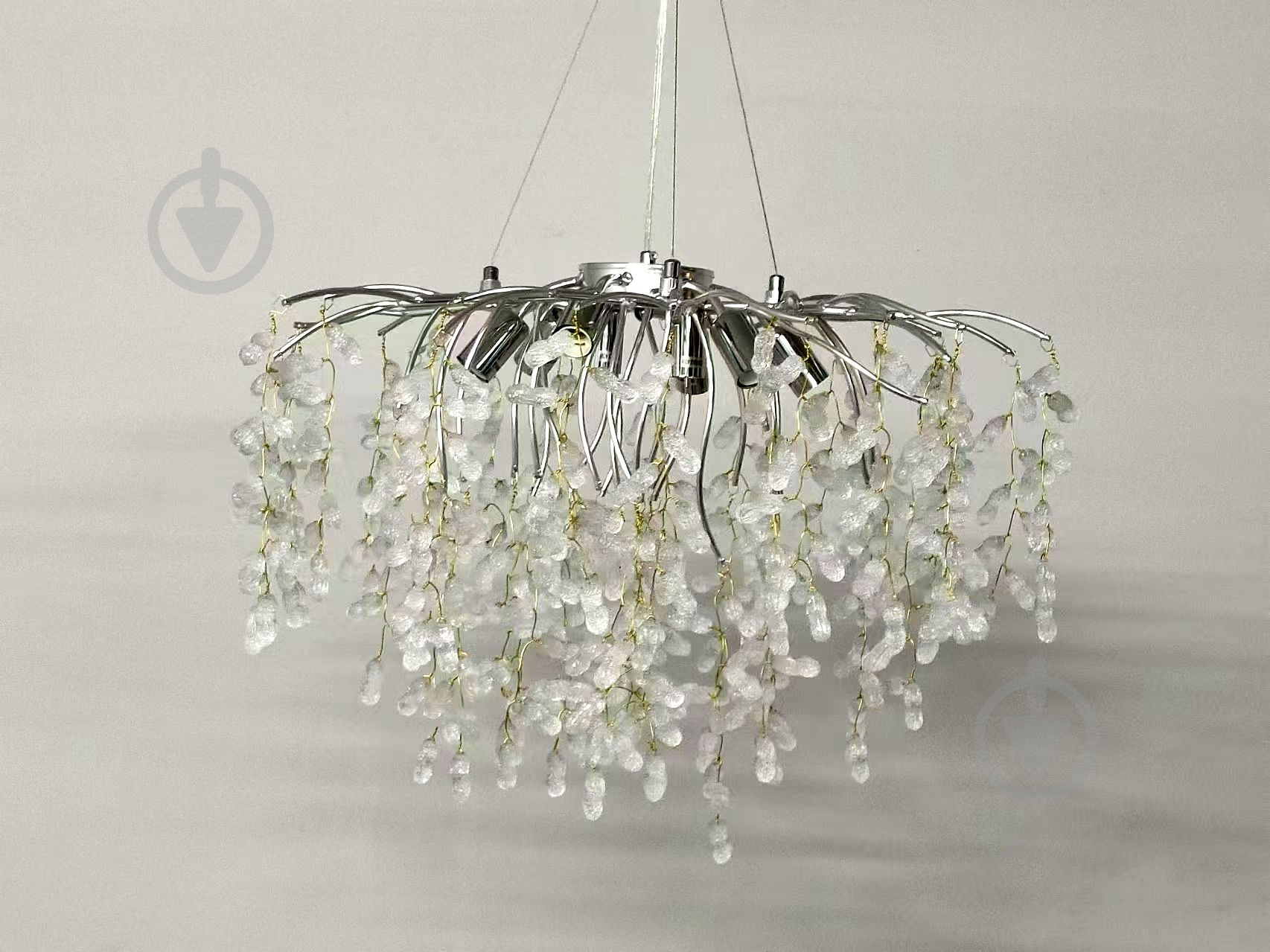 Люстра подвесная Sirius Willow E14 серебро WM-7045 - фото 1 Люстра подвесная Sirius Willow E14 серебро WM-7045 - фото 1