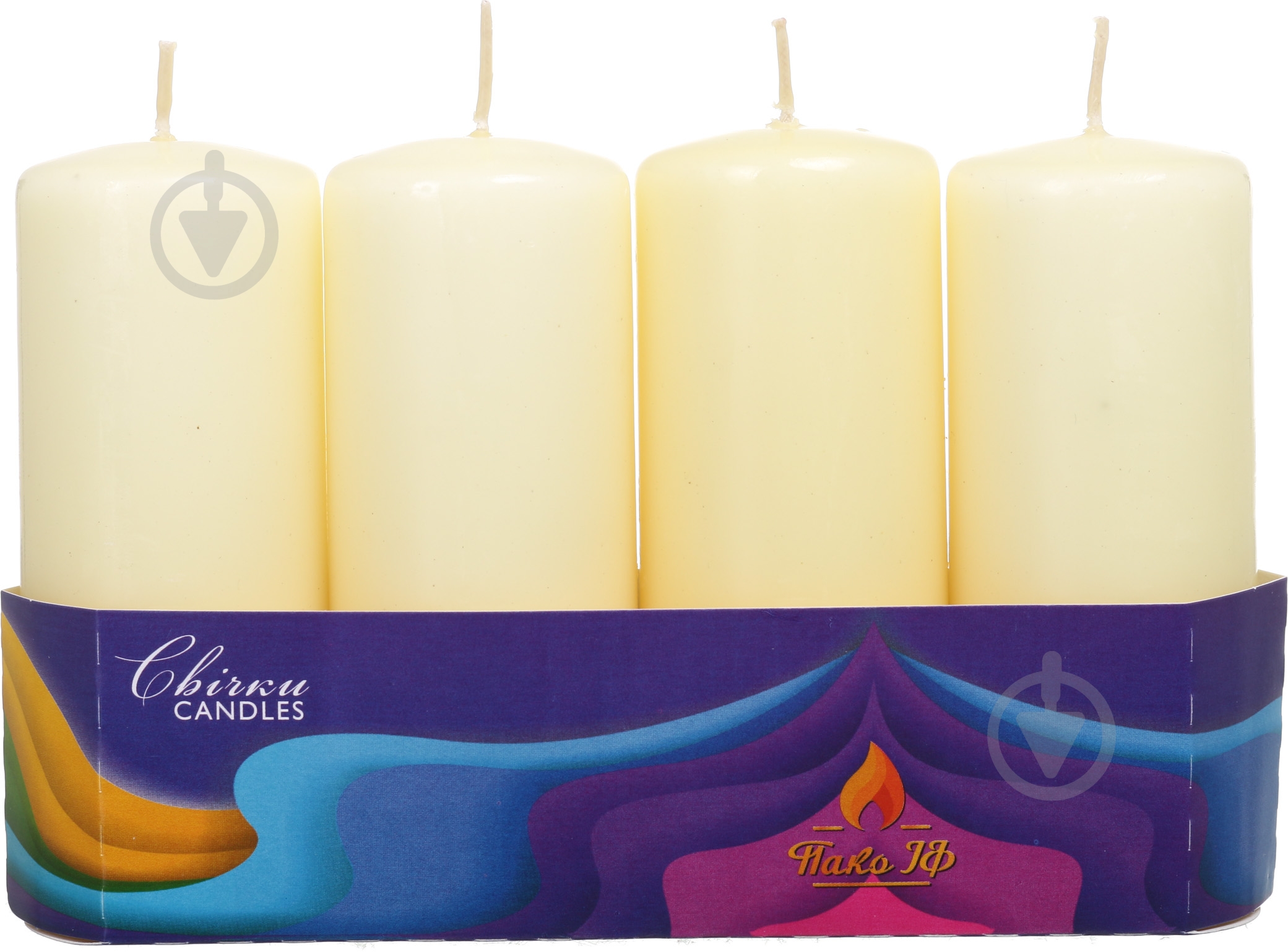 Набор свечей ванильных 10 см Pako-If - фото 1