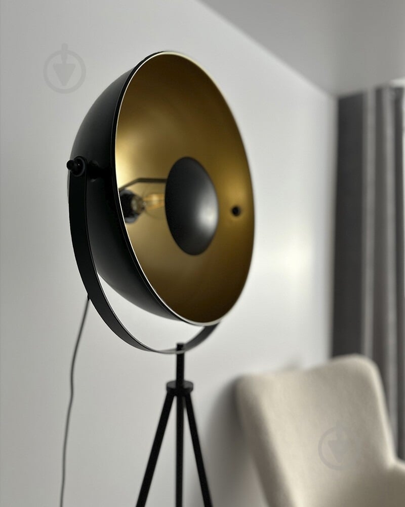 Торшер Goldlux MATYLDA E27 черный 327291 - фото 3