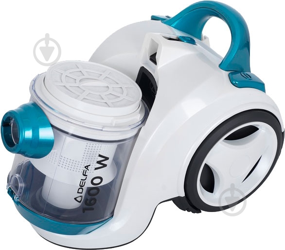 Пылесос Delfa DJC-900 W с контейнером white - фото 8