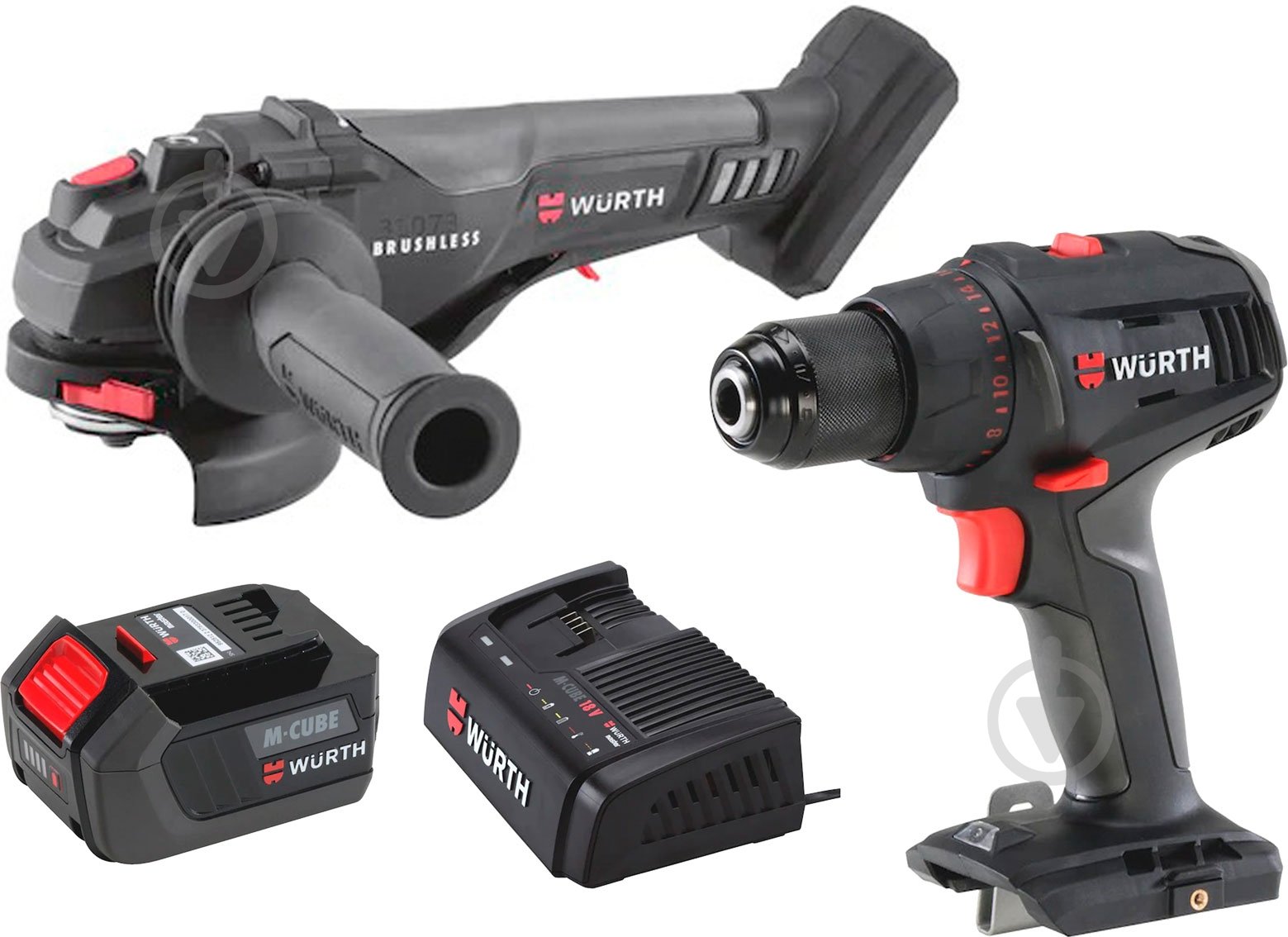 Набор инструментов WURTH M-CUBE ABS 18 COMPACT + AWS 18-125P 5701402000 M-CUBE + M-CUBE FAST ALG 18V 6А + M-CUBE BASIC LI-ION 18V 5.0A ABS18 + AWS18 - фото 1 Набор инструментов WURTH M-CUBE ABS 18 COMPACT + AWS 18-125P 5701402000 M-CUBE + M-CUBE FAST ALG 18V 6А + M-CUBE BASIC LI-ION 18V 5.0A ABS18 + AWS18 - фото 1