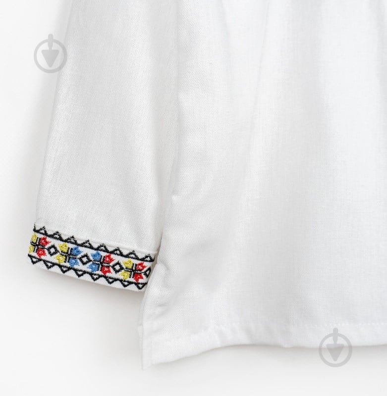 Вышиванка для мальчиков Dexter`s Roots of Strength р.128 белый d1302-16 - фото 3