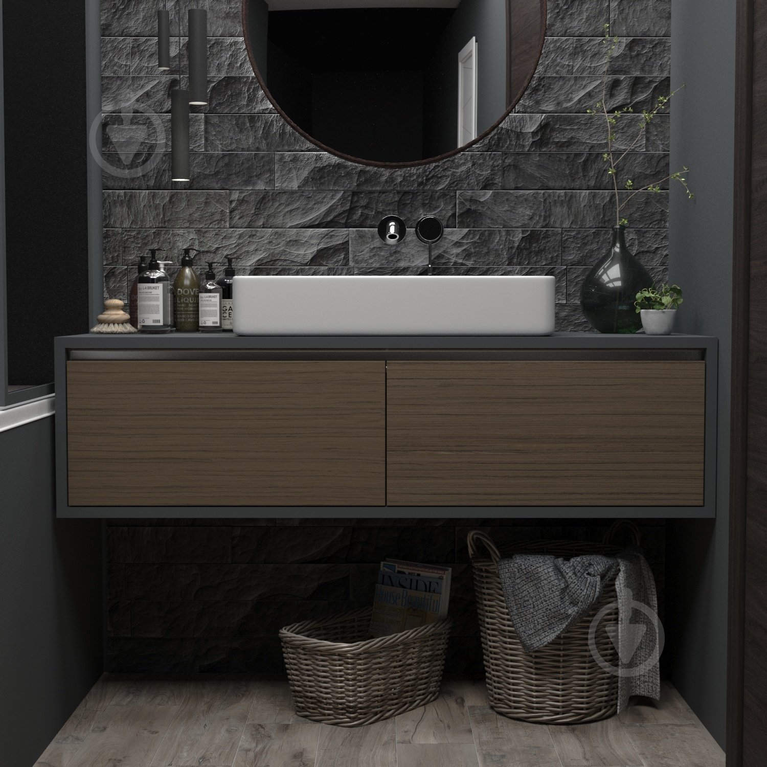 Умывальник Helmken 84261000 3 в 1: прямоугольный 61,5 см, с сифоном и донным клапаном Сlick-clack, хром - фото 10 Умывальник Helmken 84261000 3 в 1: прямоугольный 61,5 см, с сифоном и донным клапаном Сlick-clack, хром - фото 10