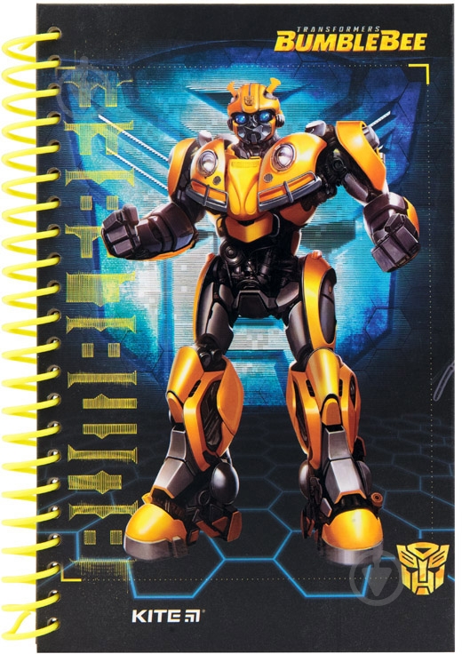 Блокнот A5- 80 арк. Transformers BumbleBee Movie TF19-221 KITE - фото 1