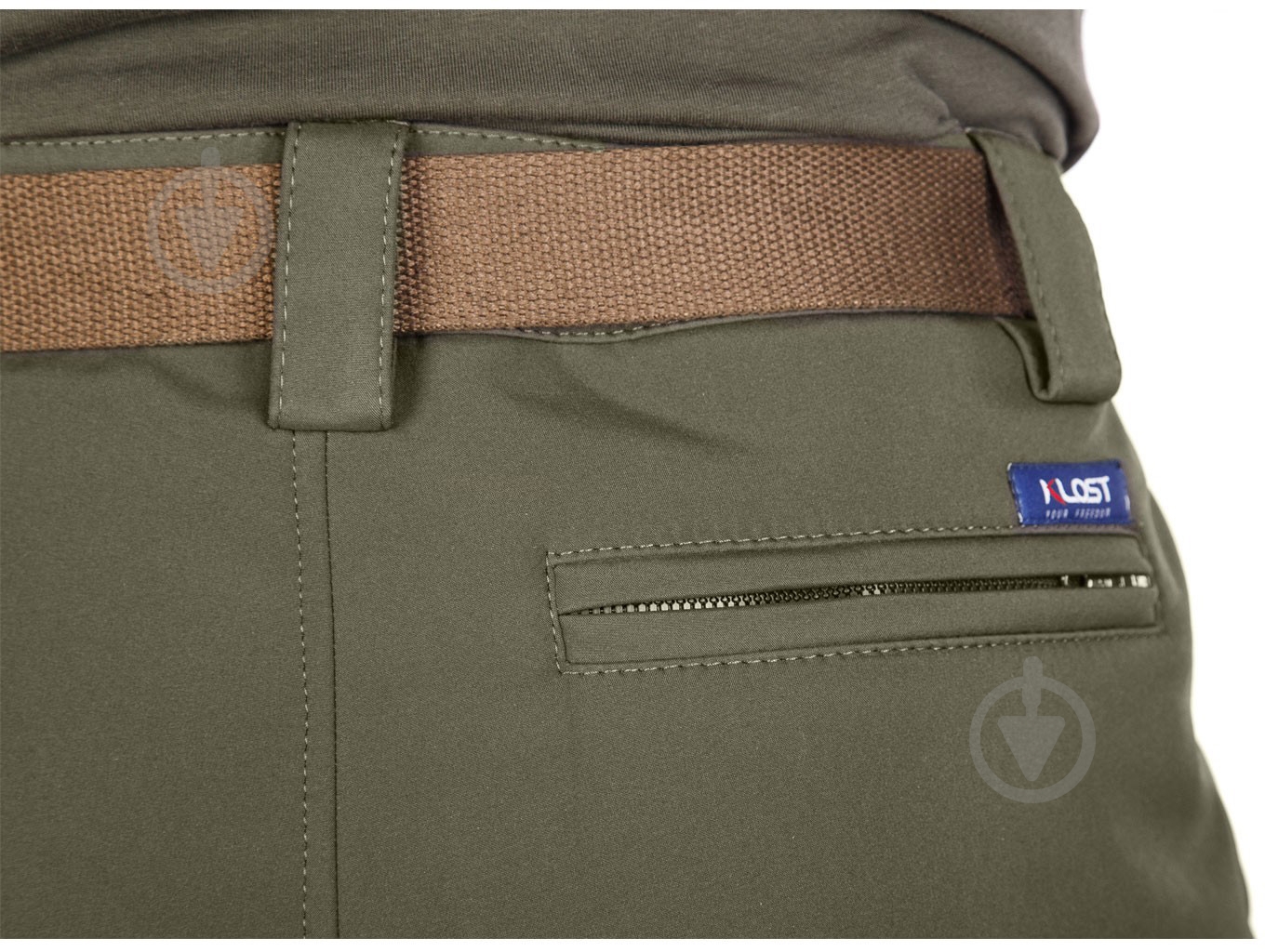 Штаны Klost Soft shell р. XXL khaki 1007 - фото 6