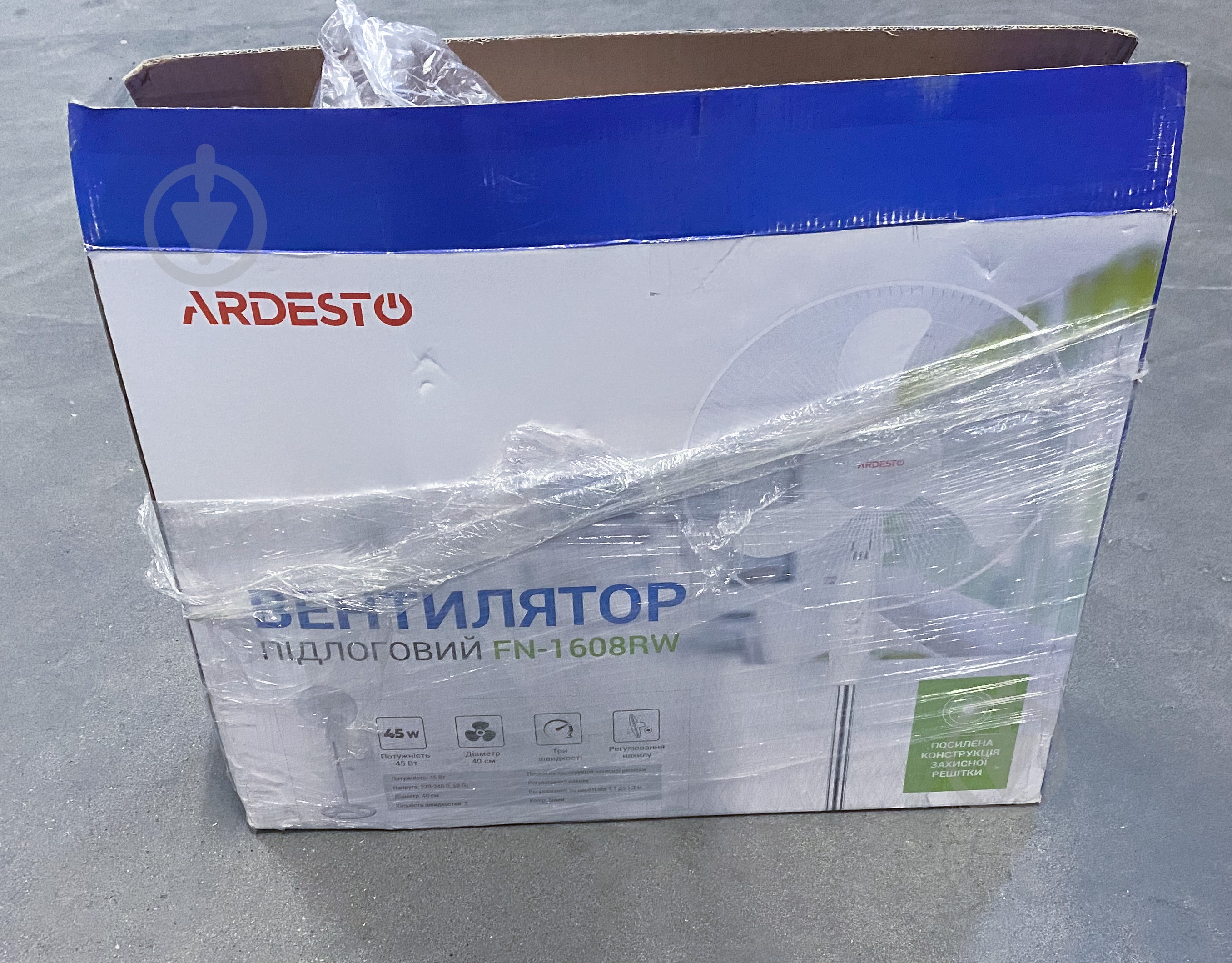 УЦЕНКА! Вентилятор ARDESTO FN-1608RW (УЦ №174) - фото 3 УЦЕНКА! Вентилятор ARDESTO FN-1608RW (УЦ №174) - фото 3