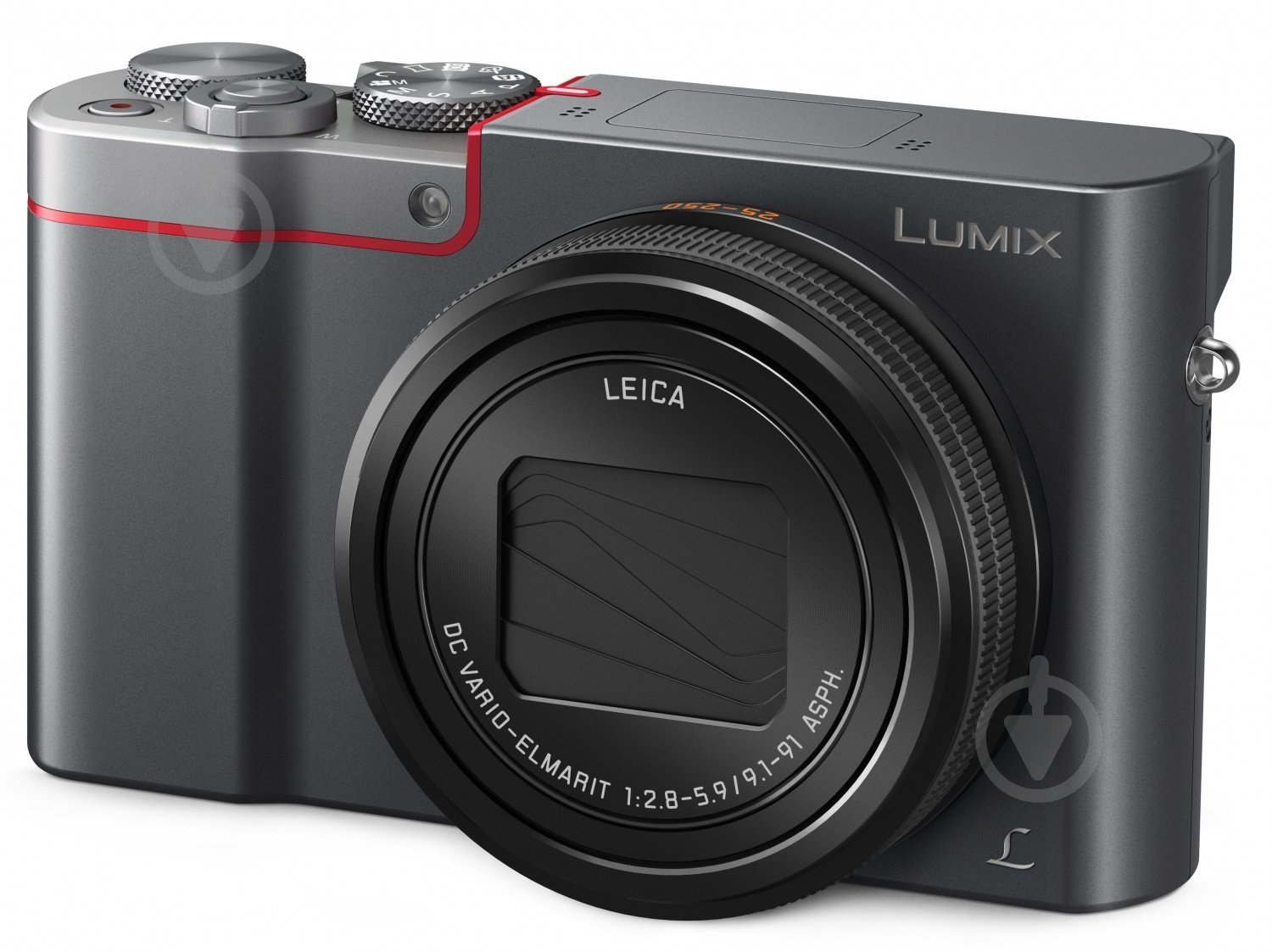 Фотоаппарат Panasonic LUMIX silver DMC-TZ100EES - фото 2