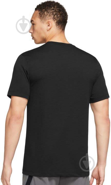 Футболка Nike M NK DF TEE DB NIKE PRO FJ2393-010 р.L черный - фото 2