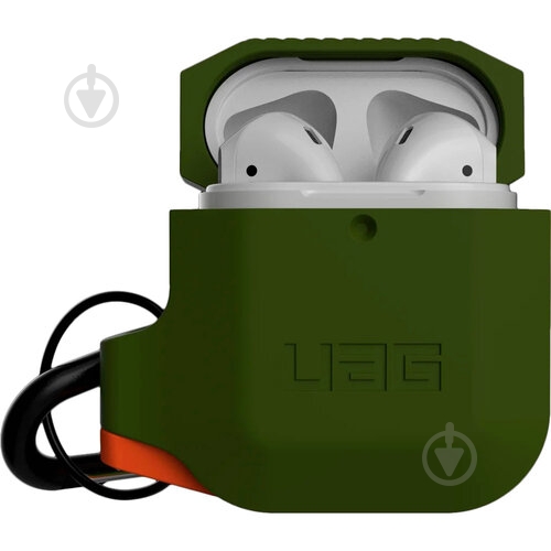 Чехол для наушников UAG для AirPods olive (10185E117297) - фото 1