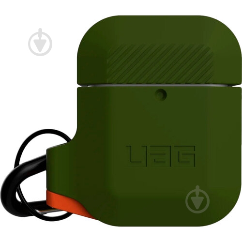 Чехол для наушников UAG для AirPods olive (10185E117297) - фото 2