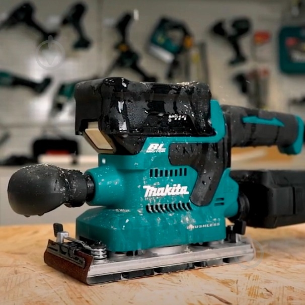 Виброшлифмашина Makita DBO381ZU - фото 4