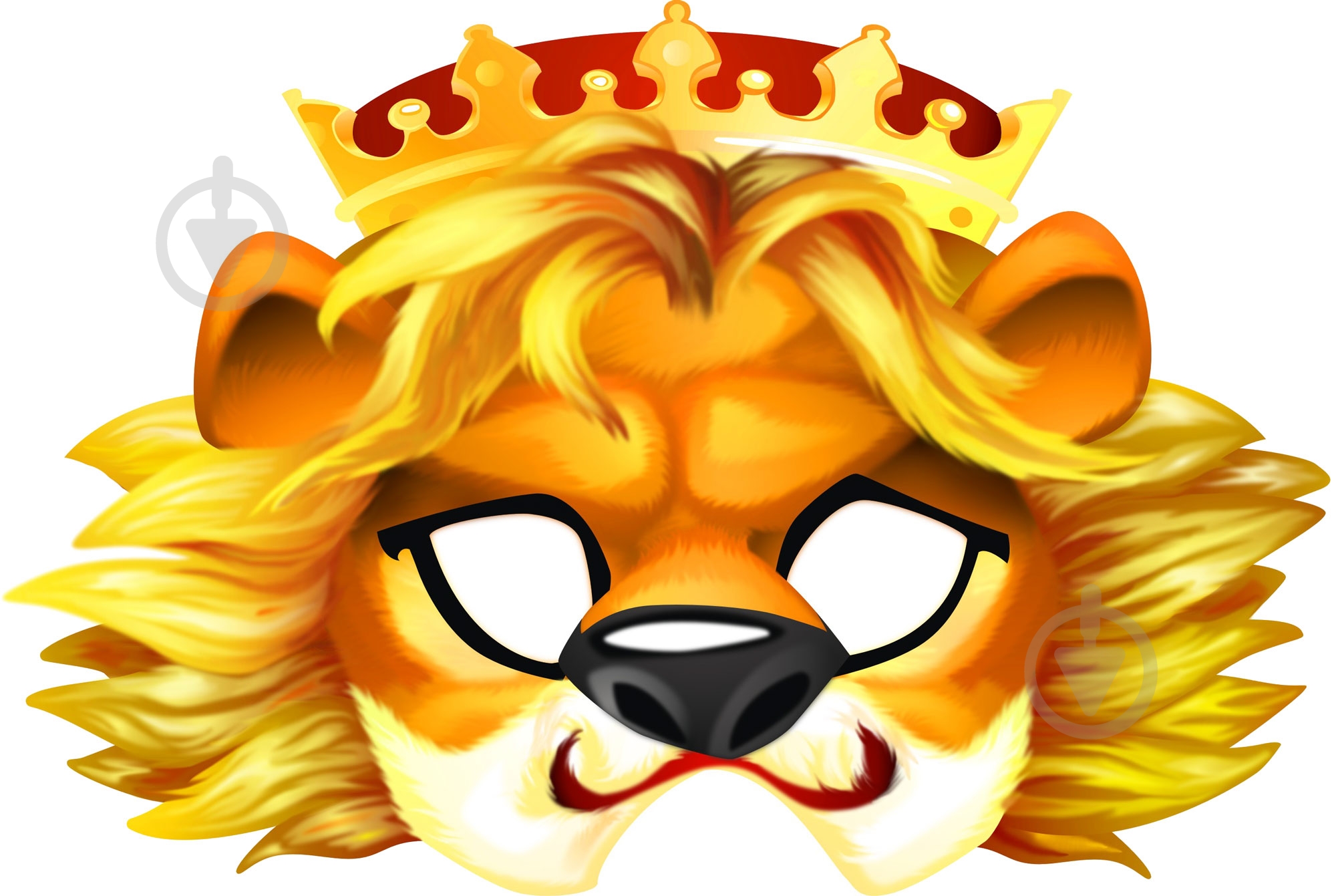 Маска карнавальная Dream Makers Лев - фото 1