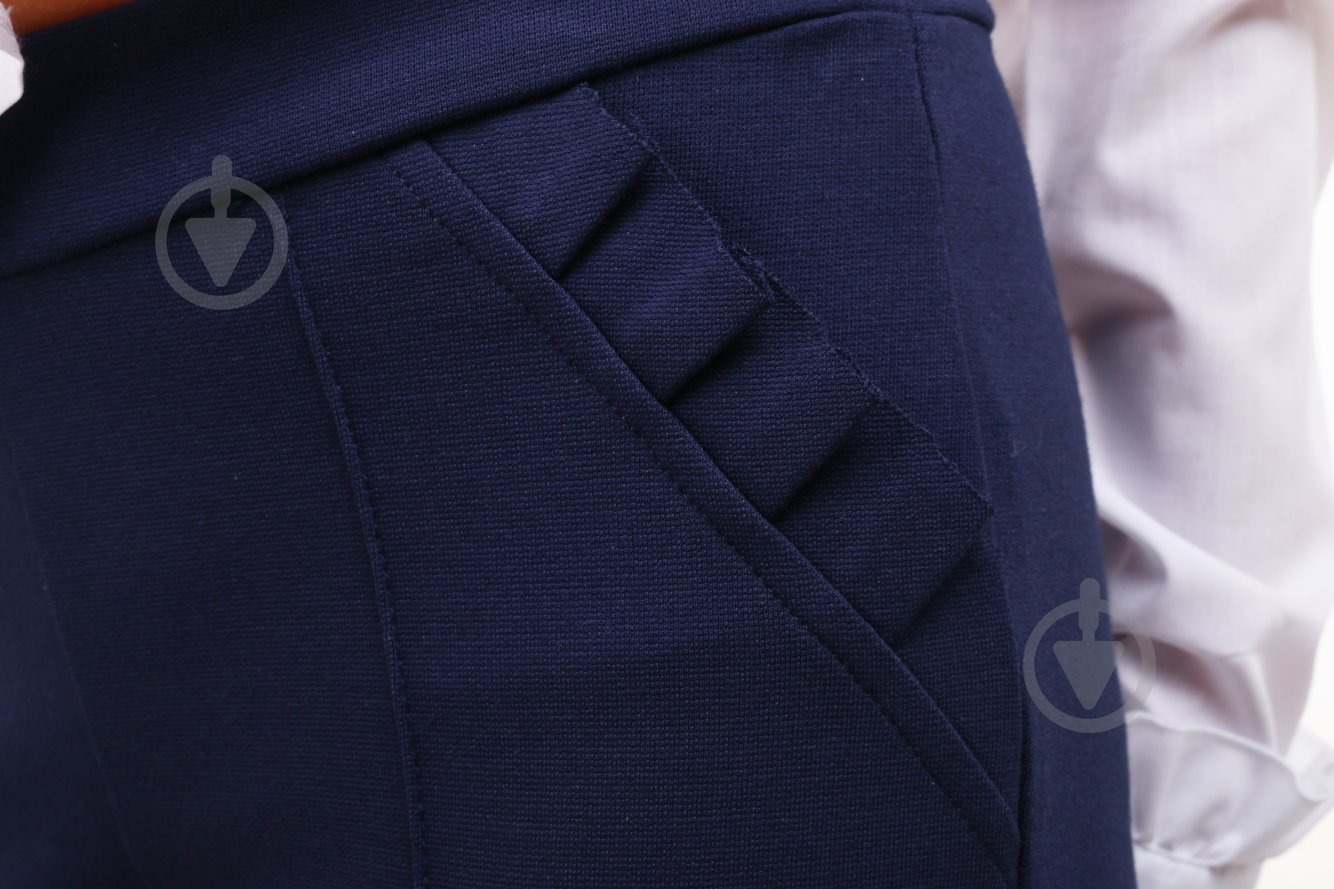 Брюки MAX&MIA 3L3901 р.128 темно-синий - фото 5