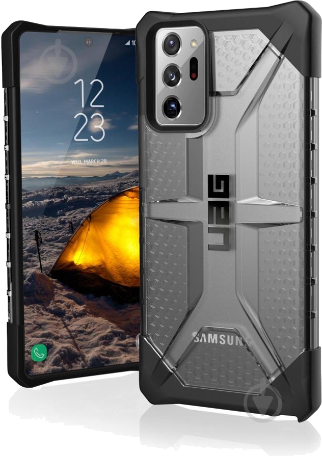 Чохол UAG для Galaxy Note 20 Ultra Plasma Ash (212203113131) - фото 4 Чохол UAG для Galaxy Note 20 Ultra Plasma Ash (212203113131) - фото 4