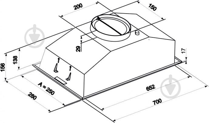 Вытяжка Eleyus Modul 700 LED SMD 70 IS - фото 7