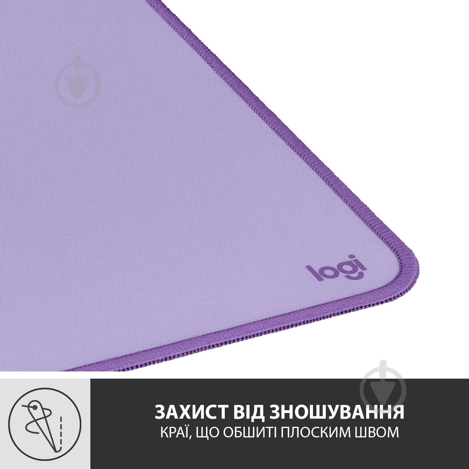 Игровая поверхность Logitech Desk Mat Studio Series Lavender (956-000054) - фото 6