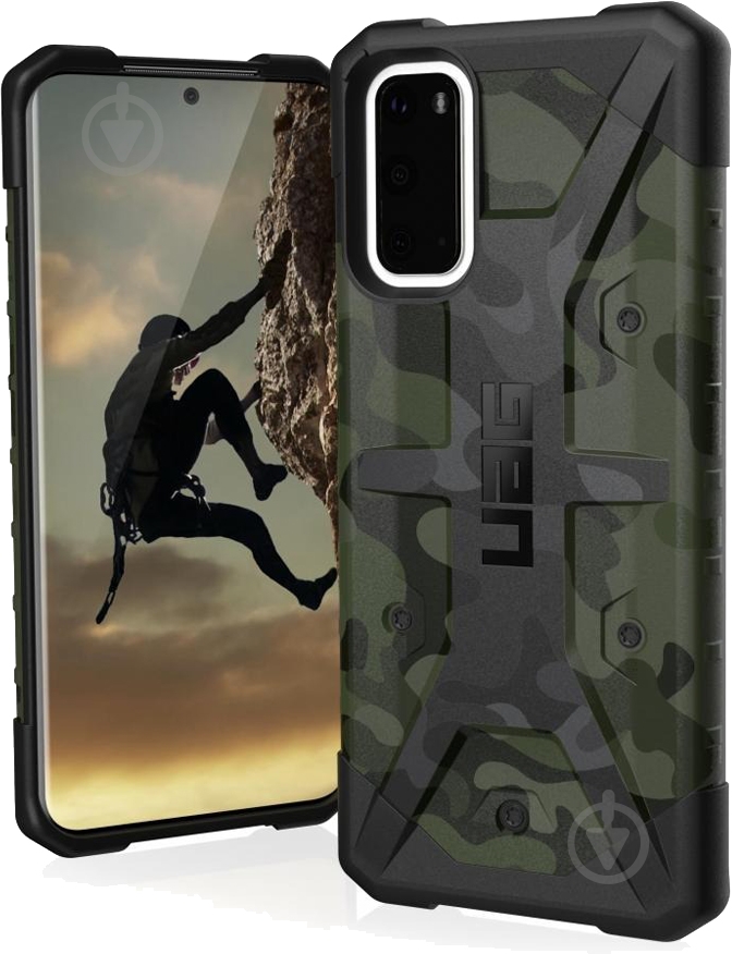 Чехол UAG для Galaxy S20 Pathfinder Camo Forest (211977117271) - фото 2
