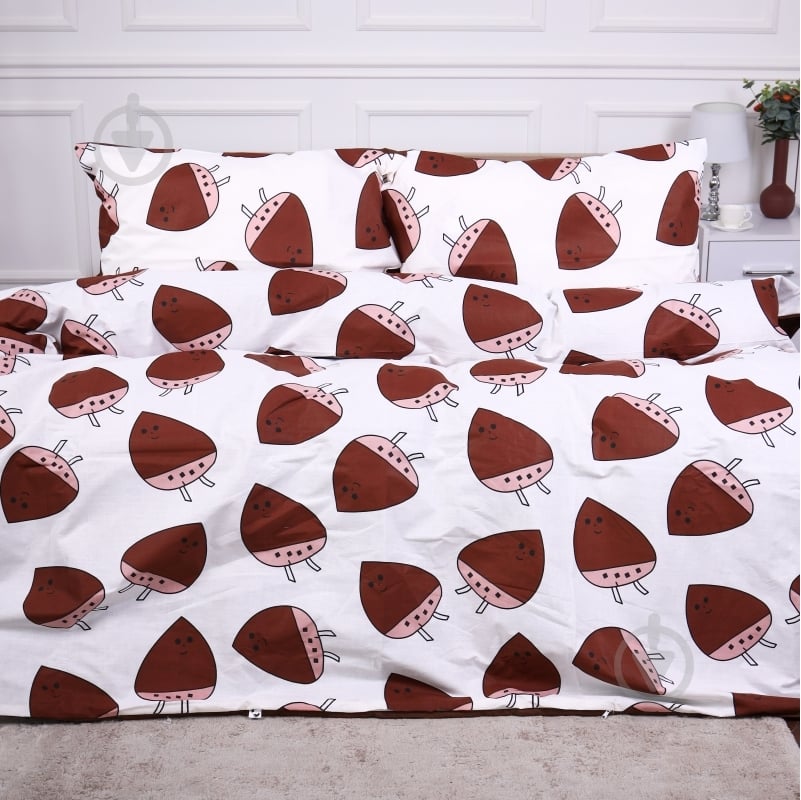 Комплект постельного белья MirSon Ranforce Elite 17-0465 Daisy мульти - фото 1